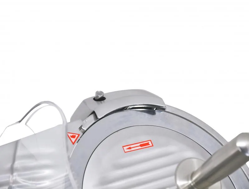Omcan 12″ Belt-Driven Meat Slicer with Blade Locker (Quebec Safety Standards) – 0.33 HP, 110 V