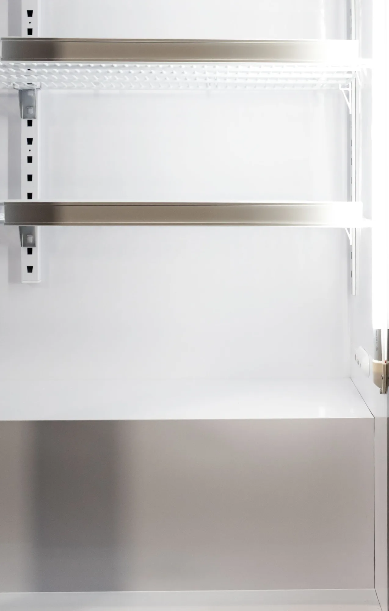 24” One (1) Glass Door Display Refrigerator with LED Light, 13.4 cu.ft. (380 L), Black