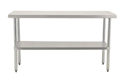 Elite Series 24″ x 60″ Stainless Steel Worktable