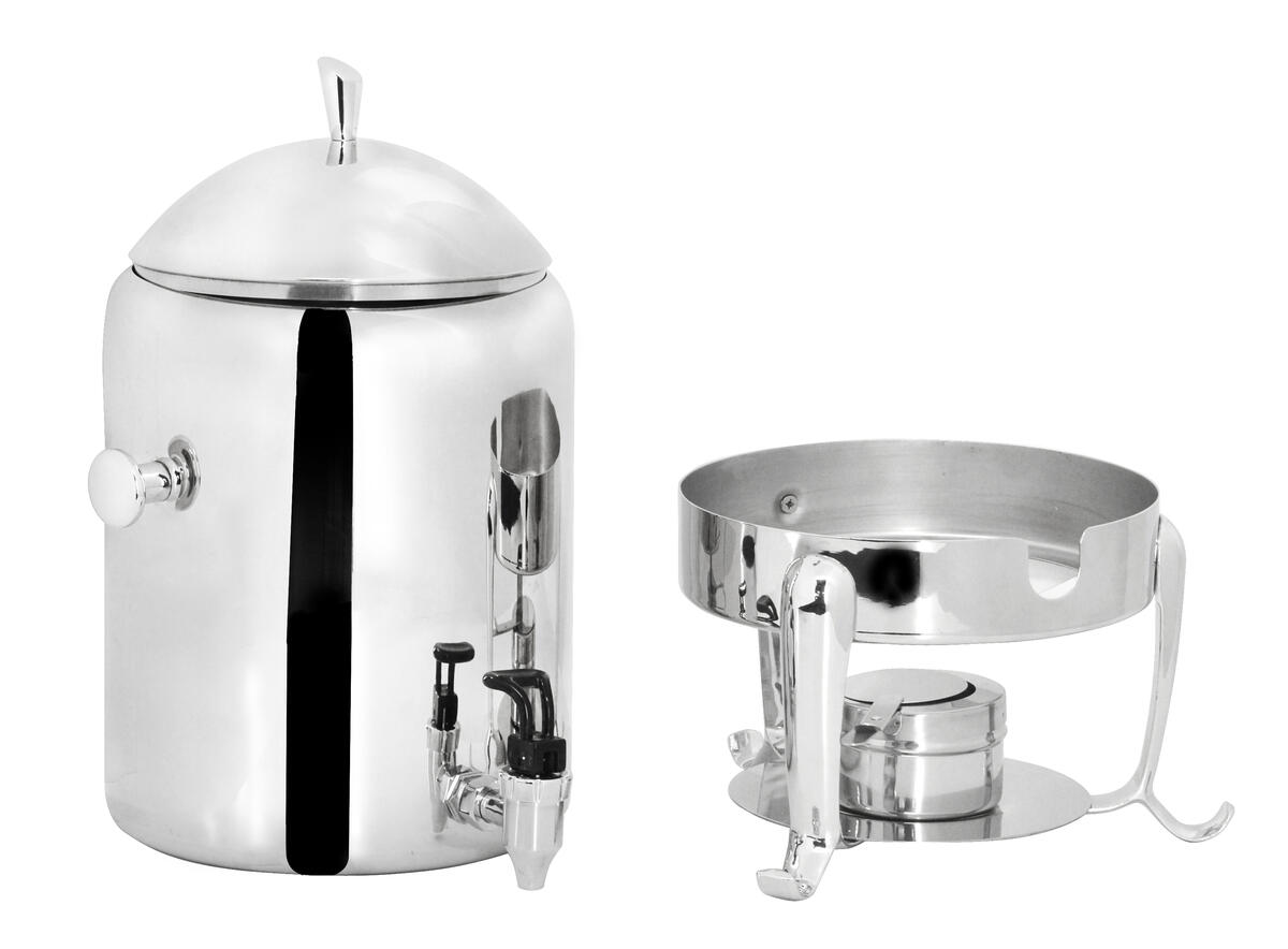 11 L / 11.62 qt Contemporary Stainless Steel Coffee Urn