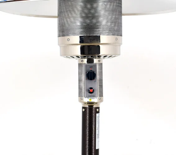 87" Powder-Coated Brown Patio Heater with 45000 BTU – Propane cCSAus