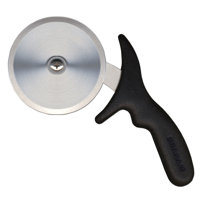 4" Pizza Cutter with Black Handle