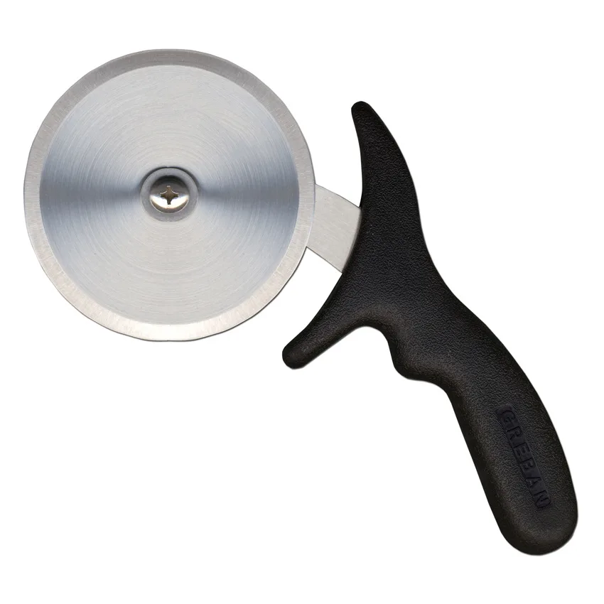 4" Pizza Cutter with Black Handle