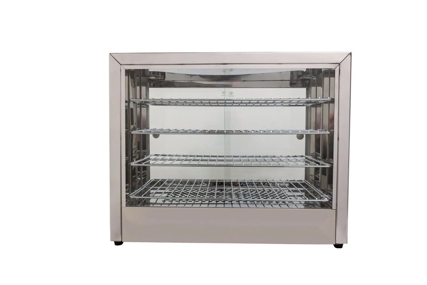 25" Display Warmer, 4 Shelves, Full-Service
