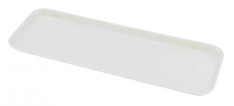 30″ x 10.75″ White Fiberglass Market Pan