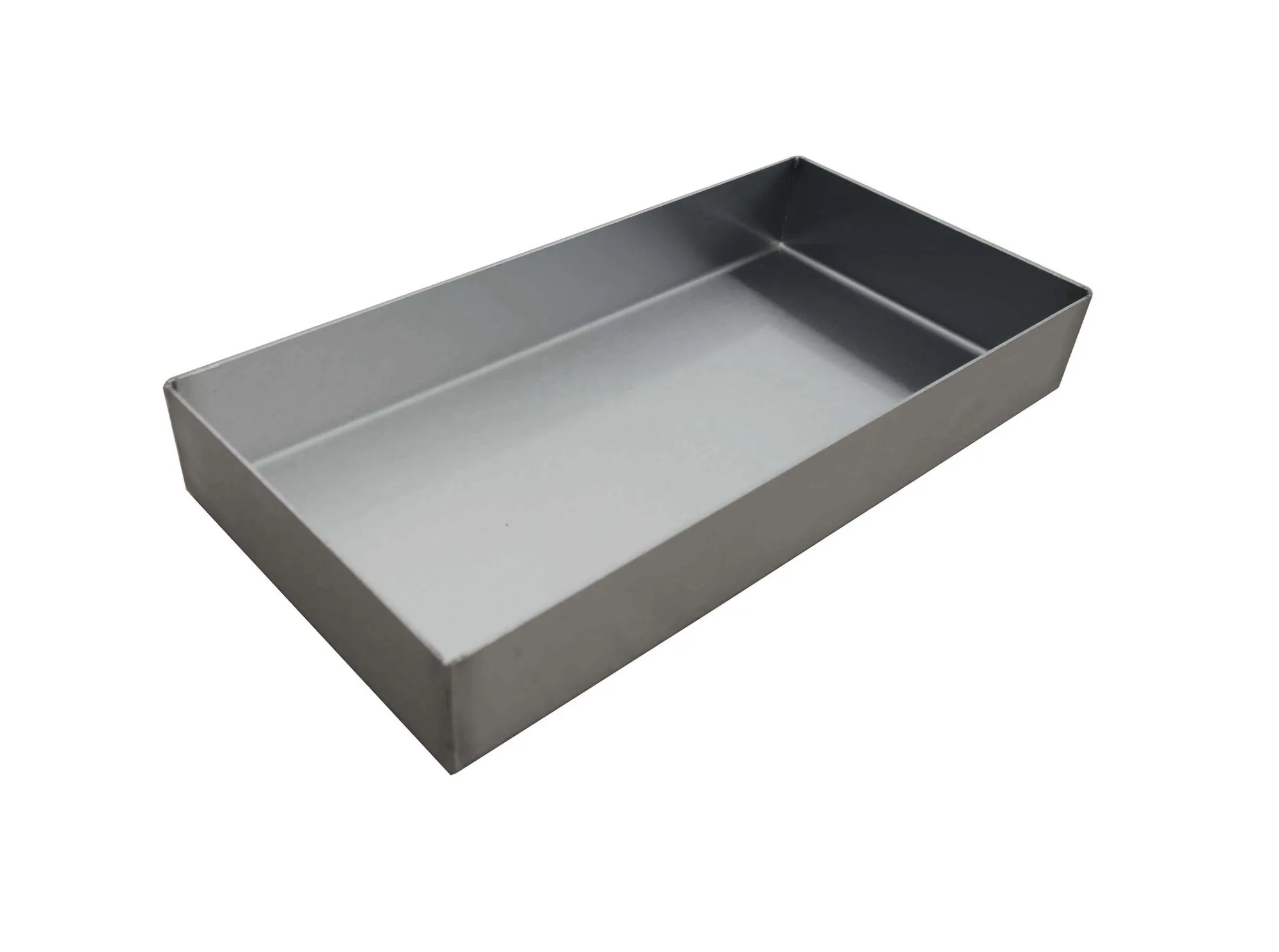 15″ x 6″ x 2″ Stainless Steel Rectangular Deep Dish Tapered Pan