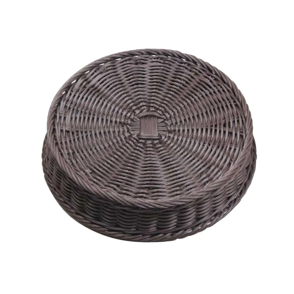 Round Rattan Basket for 3-Tier Display Stand