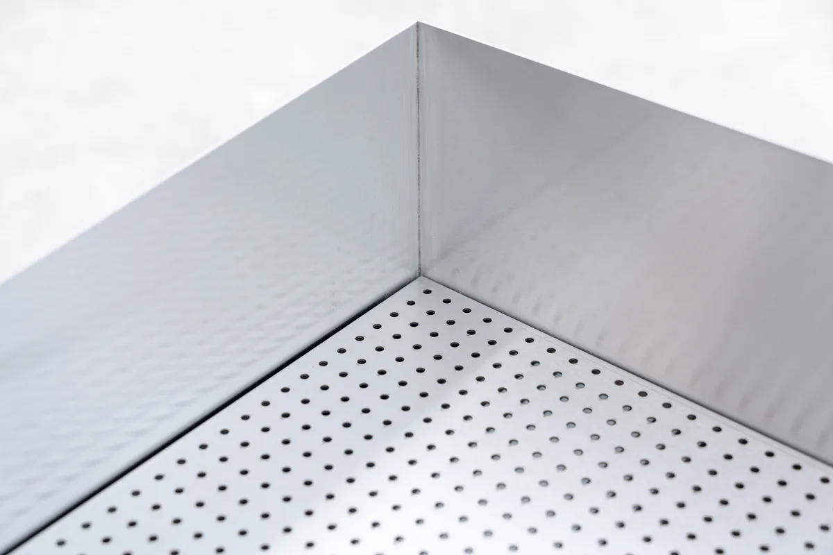 17.5″ x 24″ x 42″ Stainless Steel French Fry Dump Station