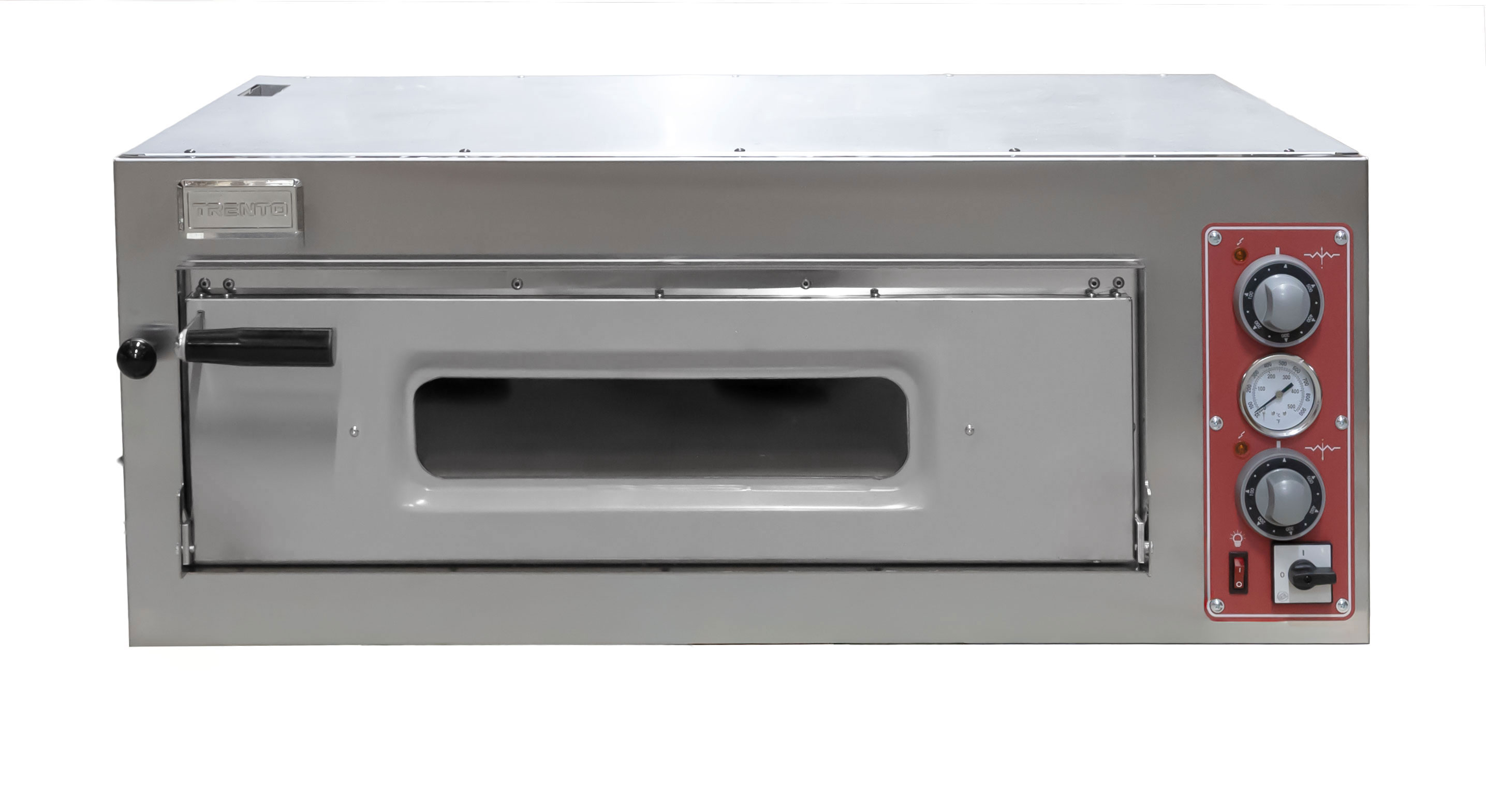 Trento Entry Max Series 39″ Single Chamber Pizza Oven with 27.6″ Chamber – 230 V, 3 Ph, 5.6 kW