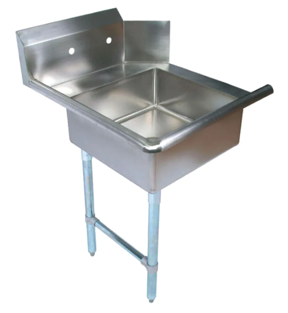 26" Left Side Soiled Dish Table with Sink