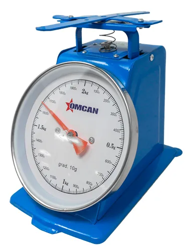 2 Kg. capacity Dial Spring Scale with Stainless Steel Plate