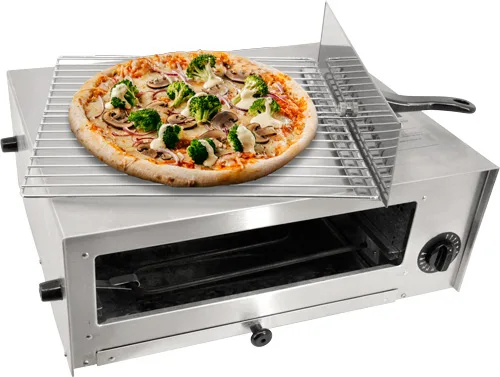 19″ Countertop Electric Pizza Oven with 13.5" x 13.5" Pizza Rack - 120 V, 1450 W
