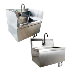 Hand Sink with Knee Valves