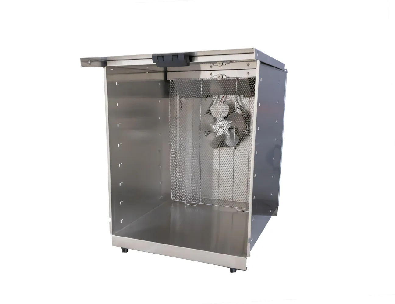 16 Tray Stainless Steel Food Dehydrator with Thermostat Control and Timer, 120V, 1000W