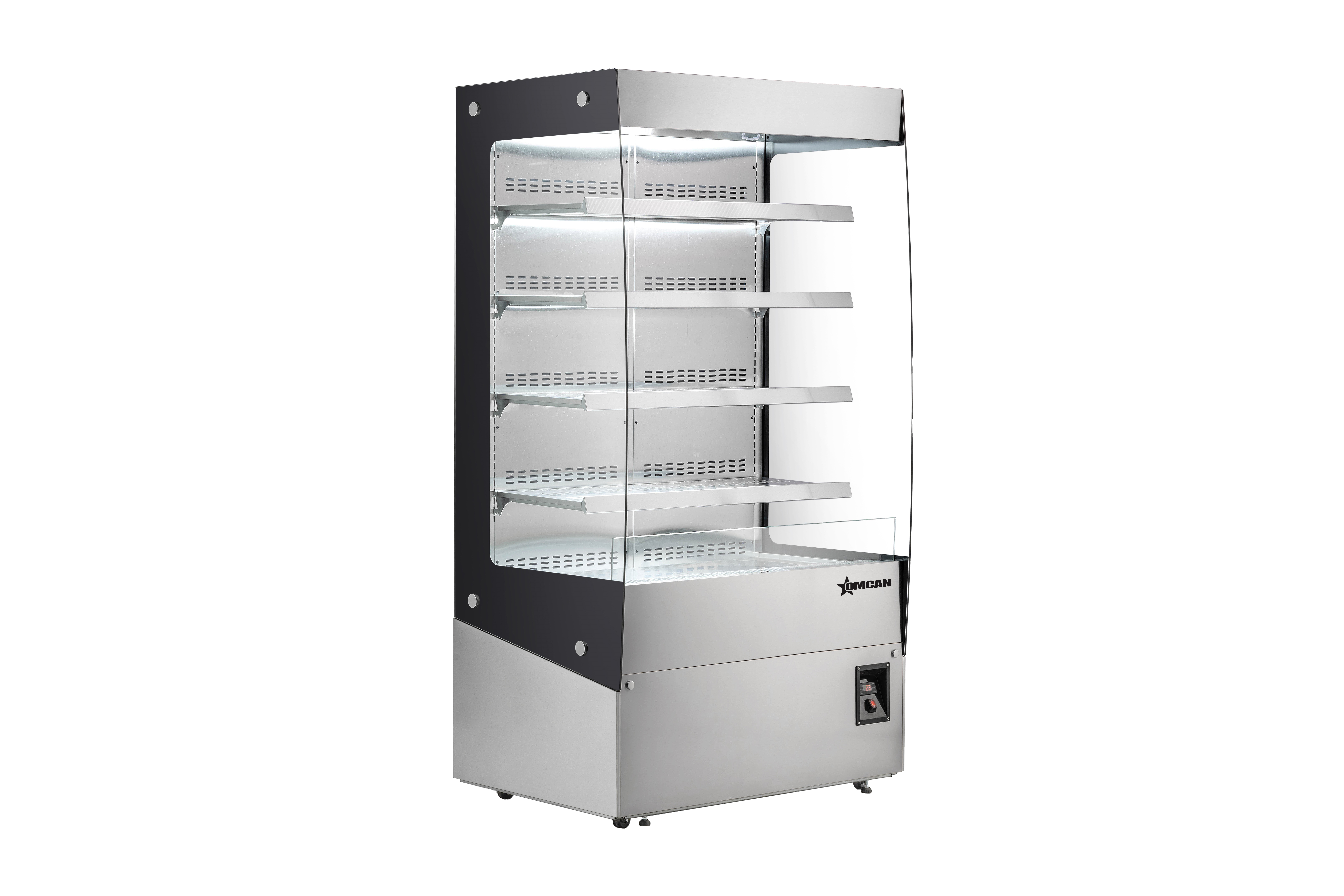 46" Open Front Floor Display Warmer with 760 L (26.8 cu. ft.) capacity - 220V, 3100W