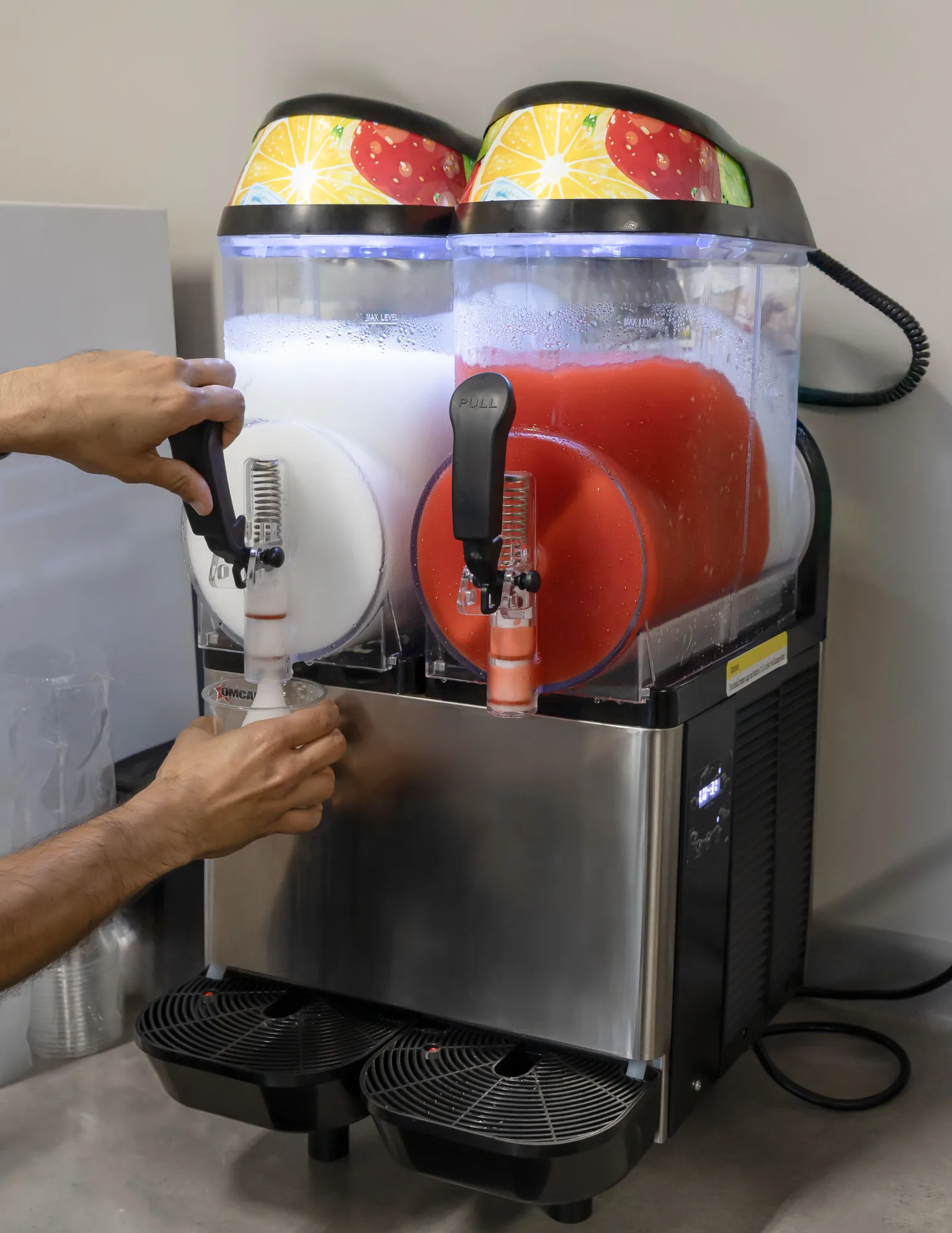 12L x 2 Double Slush Machine Frozen Drink maker