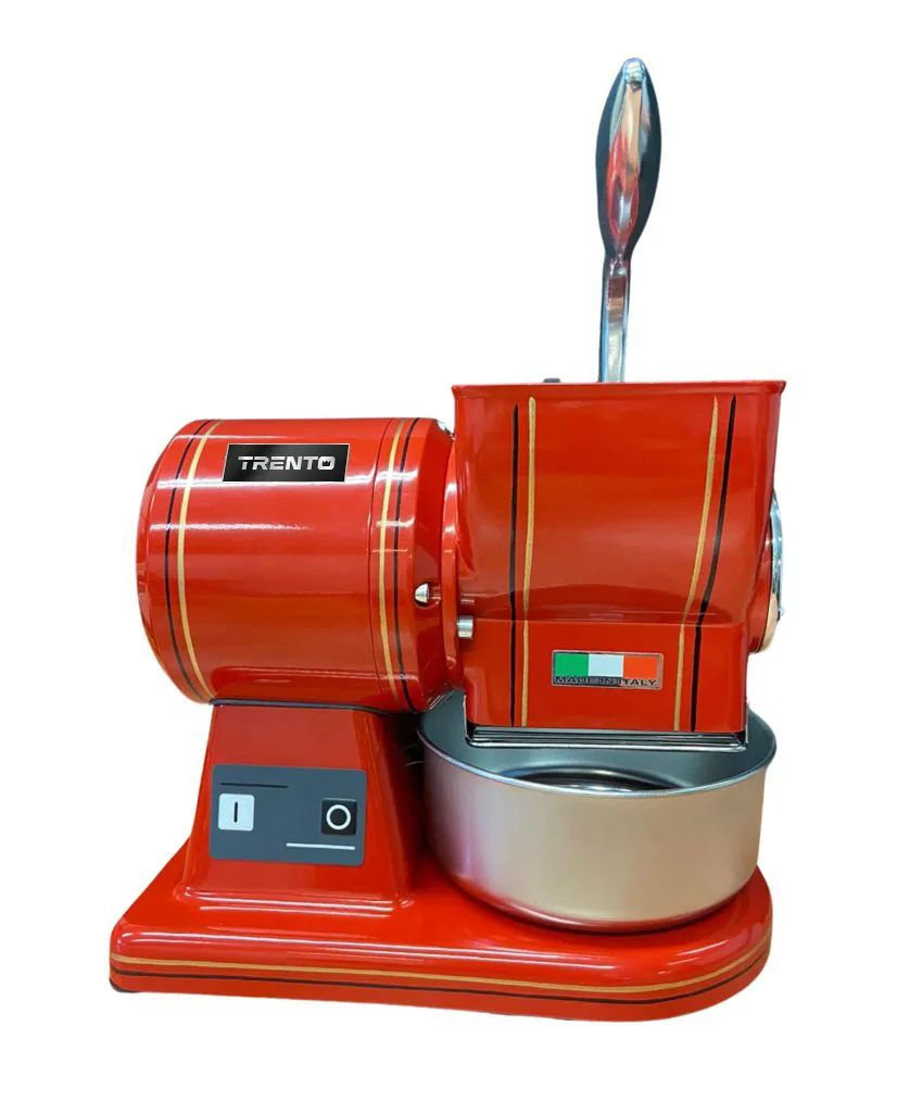 Retro Cheese Grater with Microswitch 66 lb./hr, Red – 0.5HP (370W), 110 V