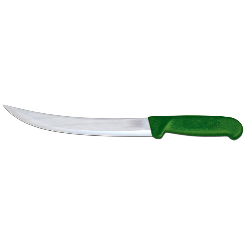 10" Breaking Knife with Green Polypropylene Handle