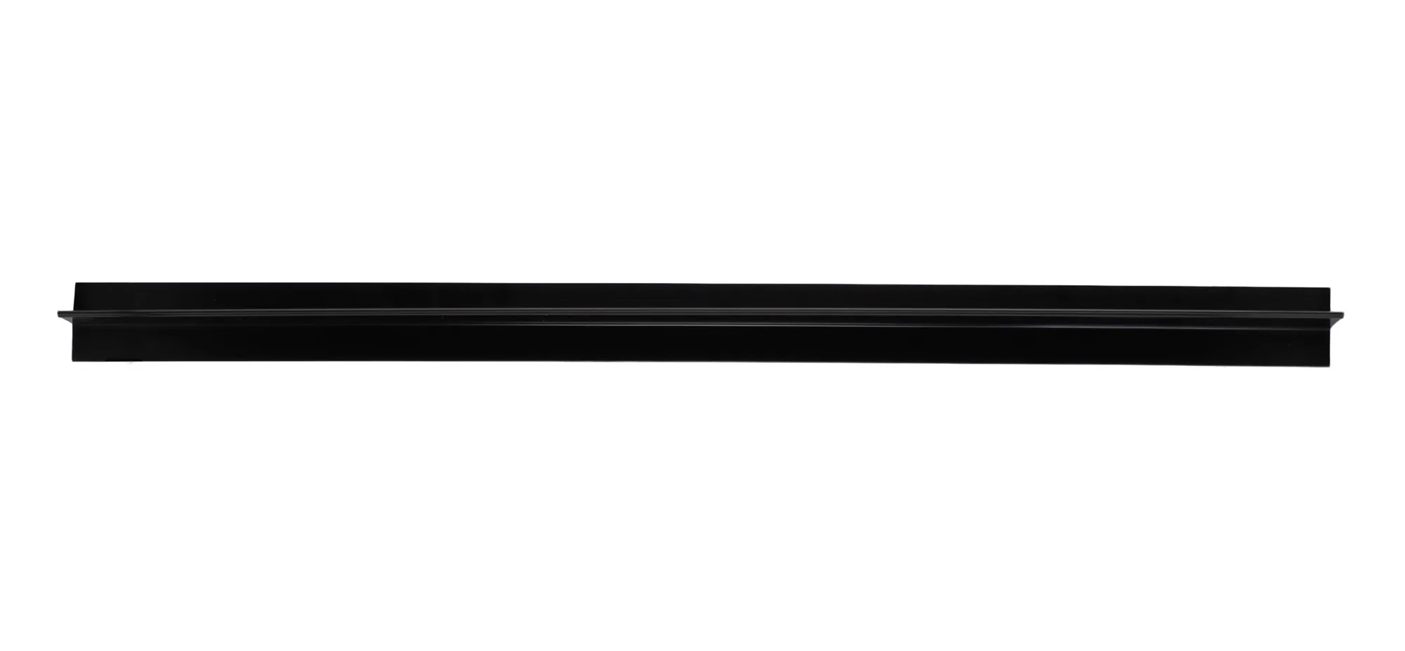 2" x 30" Solid Black Divider
