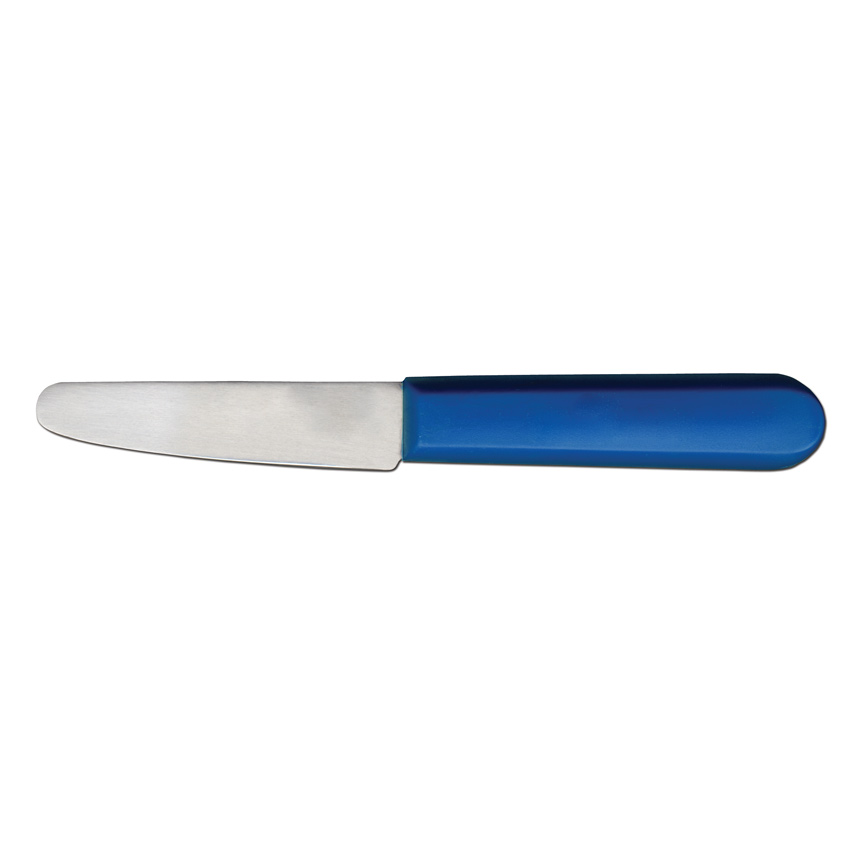 3 1/2" Clam Knife with Blue Handle