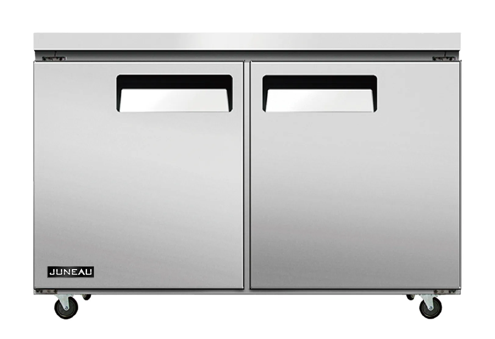 Juneau 48″ Two (2) Door Undercounter Freezer, 6.7 cu.ft. (187 L), Stainless Steel