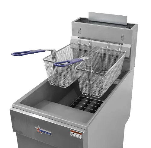 35-40 lb. Propane Gas Floor Fryer – 90,000 BTU