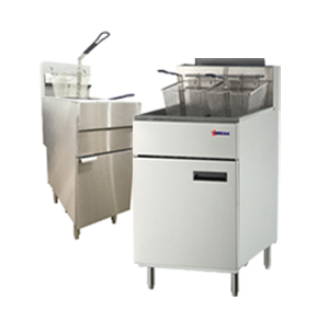 Floor-Model Gas Fryers