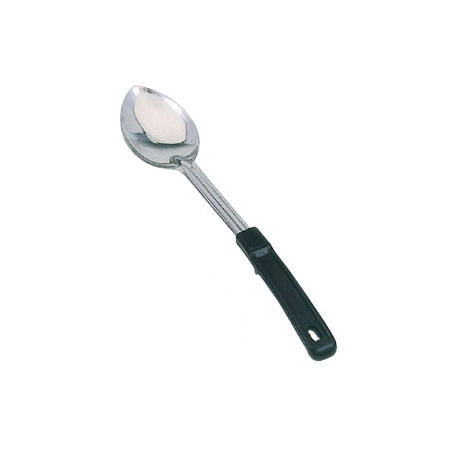 11" Stainless Steel Solid Basting Spoon with Stop-Hook Handle