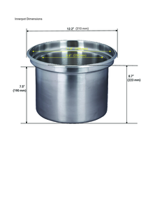 Inner Pot Dimensions
