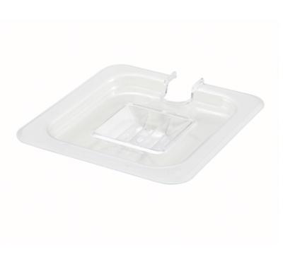 Polycarbonate Clear Slotted Cover for 1/6 size Food Pans