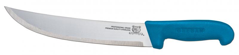 12" Steak Knife with Blue Polypropylene Handle