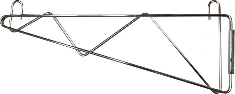 24" Chrome Wall Bracket
