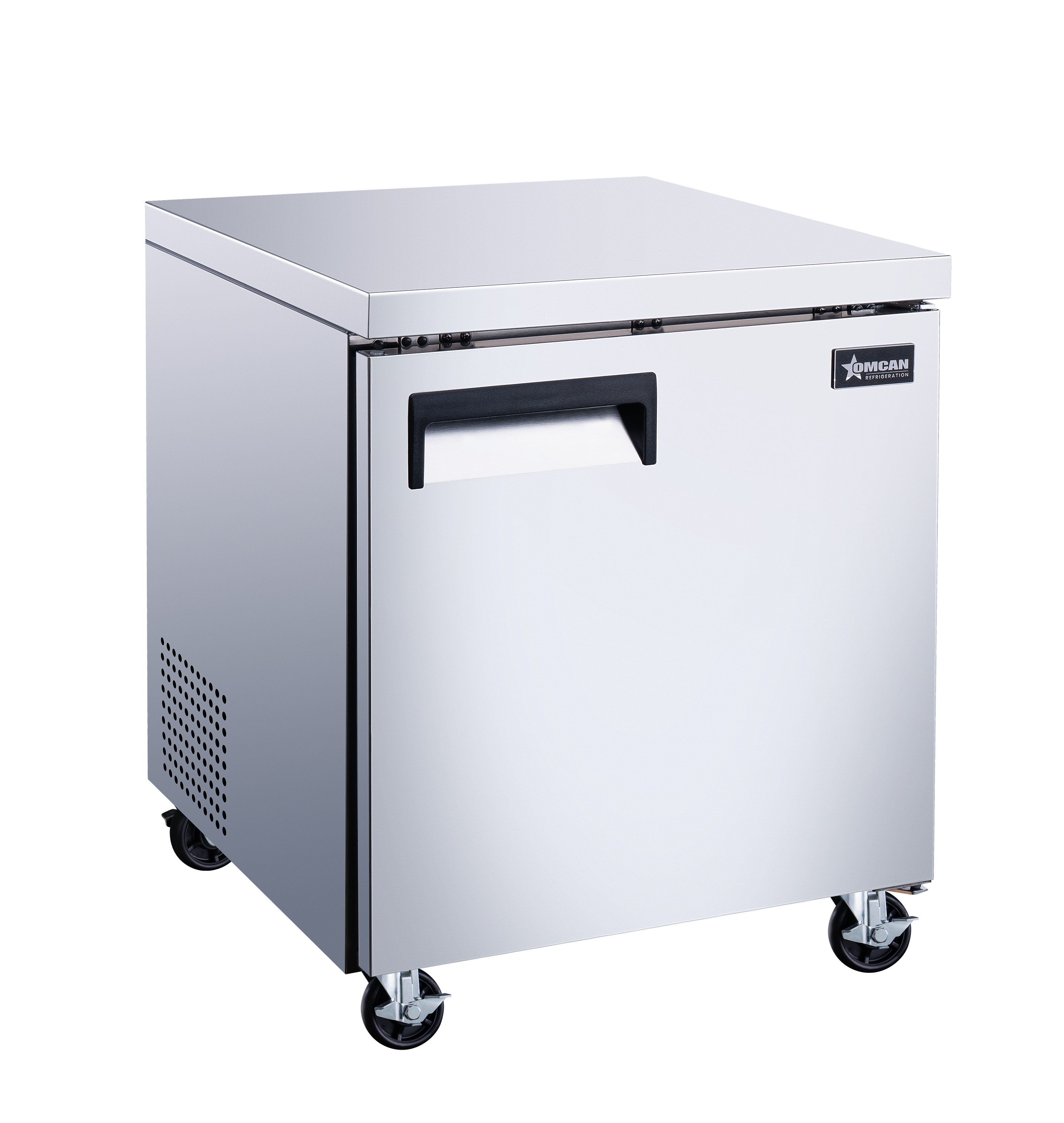 27″ One (1) Door Undercounter Refrigerator, 6.3 cu.ft. (117 L), Stainless Steel