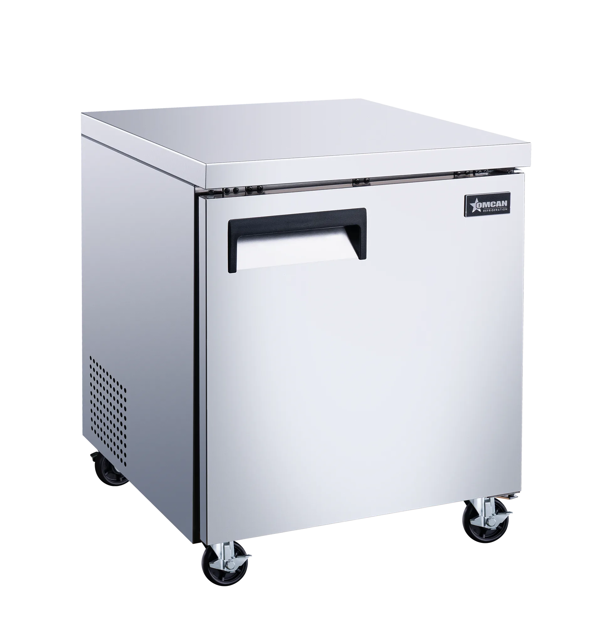 27″ One (1) Door Undercounter Refrigerator, 6.3 cu.ft. (117 L), Stainless Steel