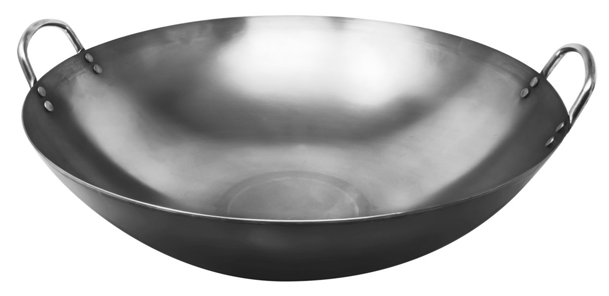 20″ Iron Double Ear Cantonese Wok