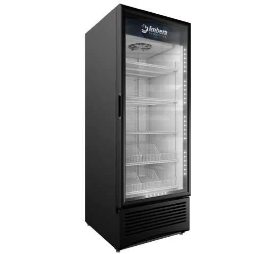 Imbera 30" One (1) Glass Door Freezer, 23 cu.ft. (651 L), Black