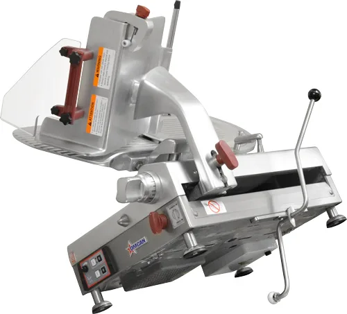 Omas 13″ Gear-Driven Automatic Slicer with Plexiglass Protection | Trento – 0.6 HP, 120 V