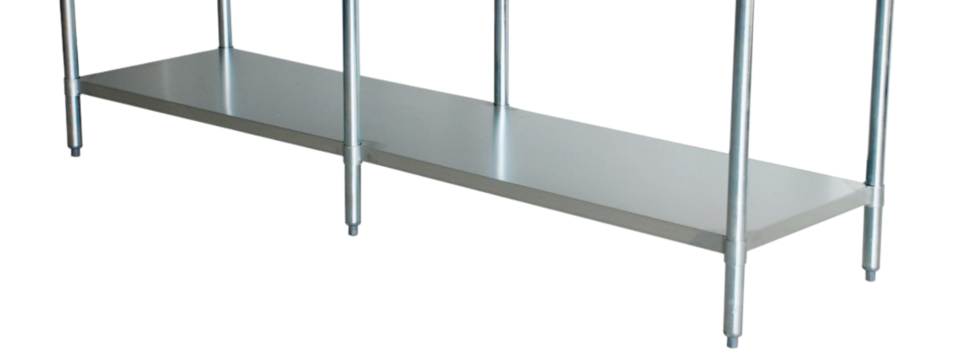 30″ x 84″ Stainless Steel Undershelf for 26045 and 44348 All Stainless Steel Work Table