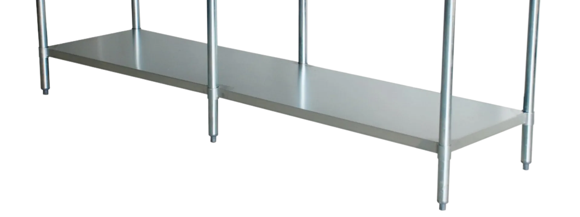 30″ x 84″ Stainless Steel Undershelf for 26045 and 44348 All Stainless Steel Work Table