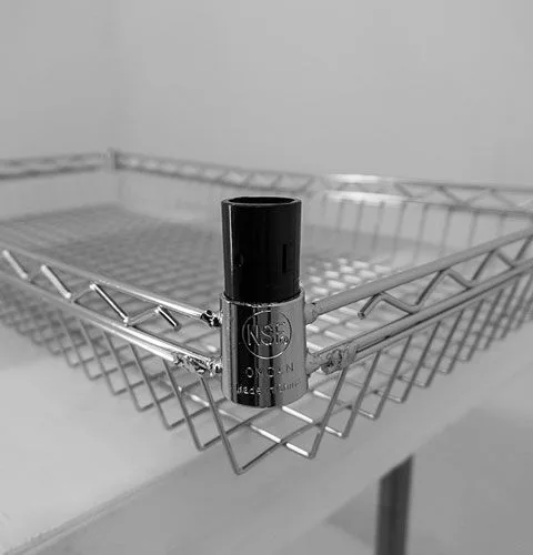 18″ x 36″ Chrome Wire Basket