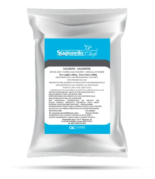 Stagionello Curing Salts and Spice Blend for Salmon 2kg/Bag