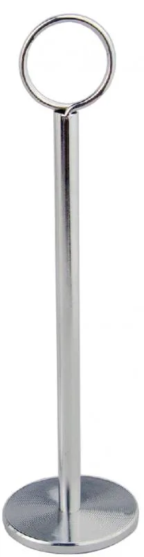 18″ Number Card Holder – Chrome
