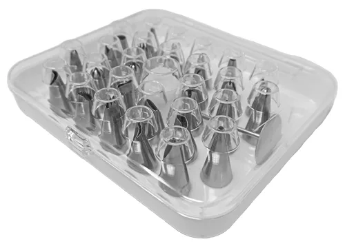 26 Piece Seamless Stainless Steel Cake Decorating Set