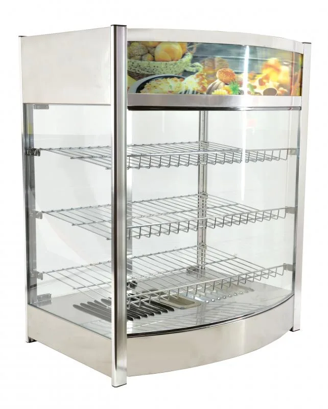 26" Display Warmer, 3 Shelves, Back Doors, Full-Service, 4.8 cu.ft.  (137 L) Capacity