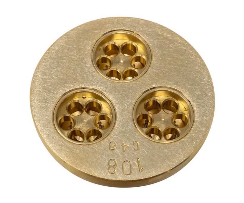 Pasta Die #80 Maccheroni Rigati, 15mm TR70