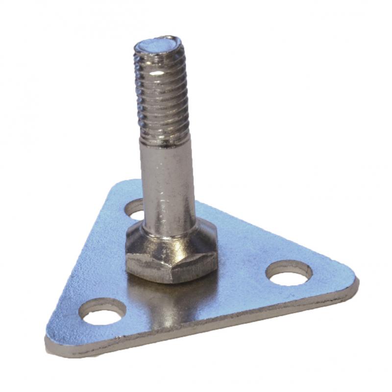 Foot Plate for Wire Chrome and Epoxy Shelving