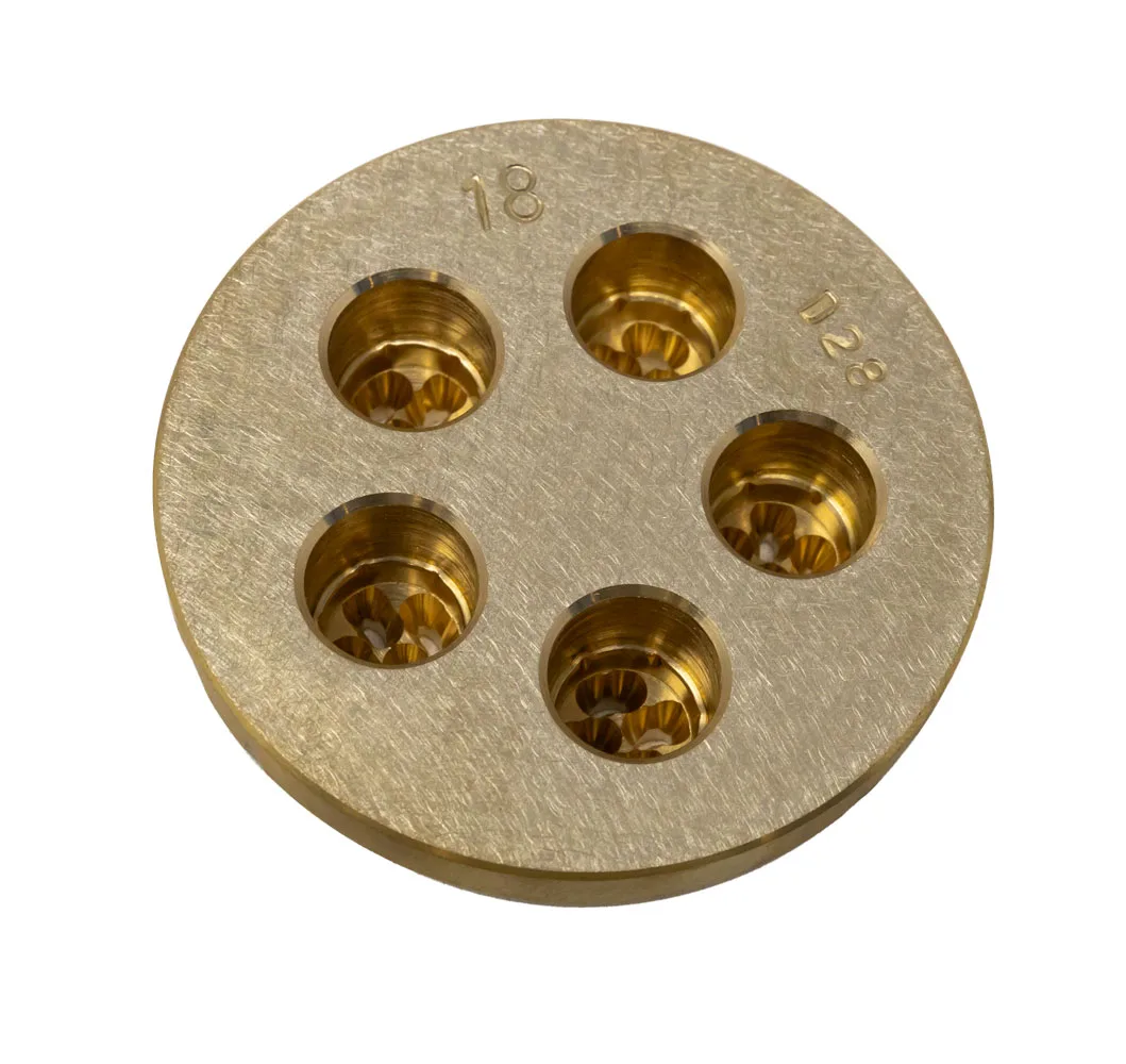 Pasta Die #21 Linguine, 3 x 1.6mm TR70