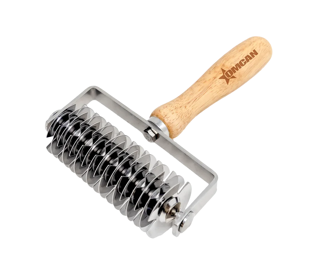 5.25” x 8” x 2” Stainless Steel Lattice Dough Cutter