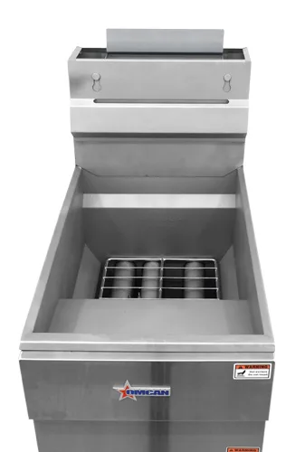 35-40 lb. Propane Gas Floor Fryer – 90,000 BTU