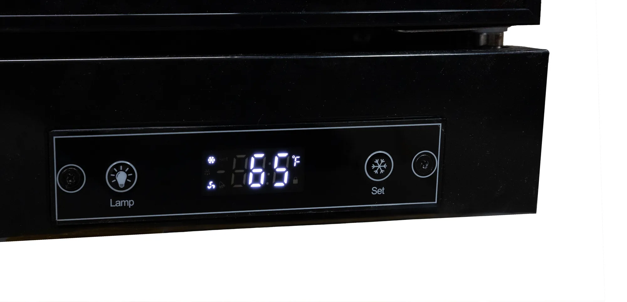 60” Three (3) Glass Door Display Refrigerator with LED Light, 42 cu.ft. (1200 L), Black